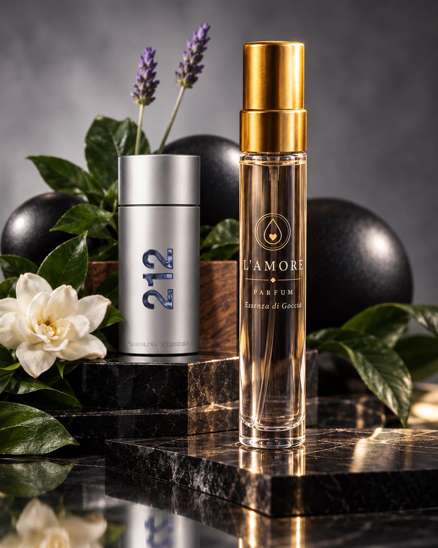 L'AMORE World No. 04, Carolina Herrera 212 Men esintisi