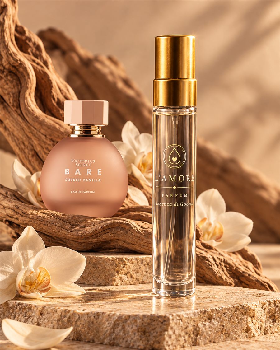 L'AMORE World No. 48, Victoria's Secret Bare Sueded Vanilla esintisi