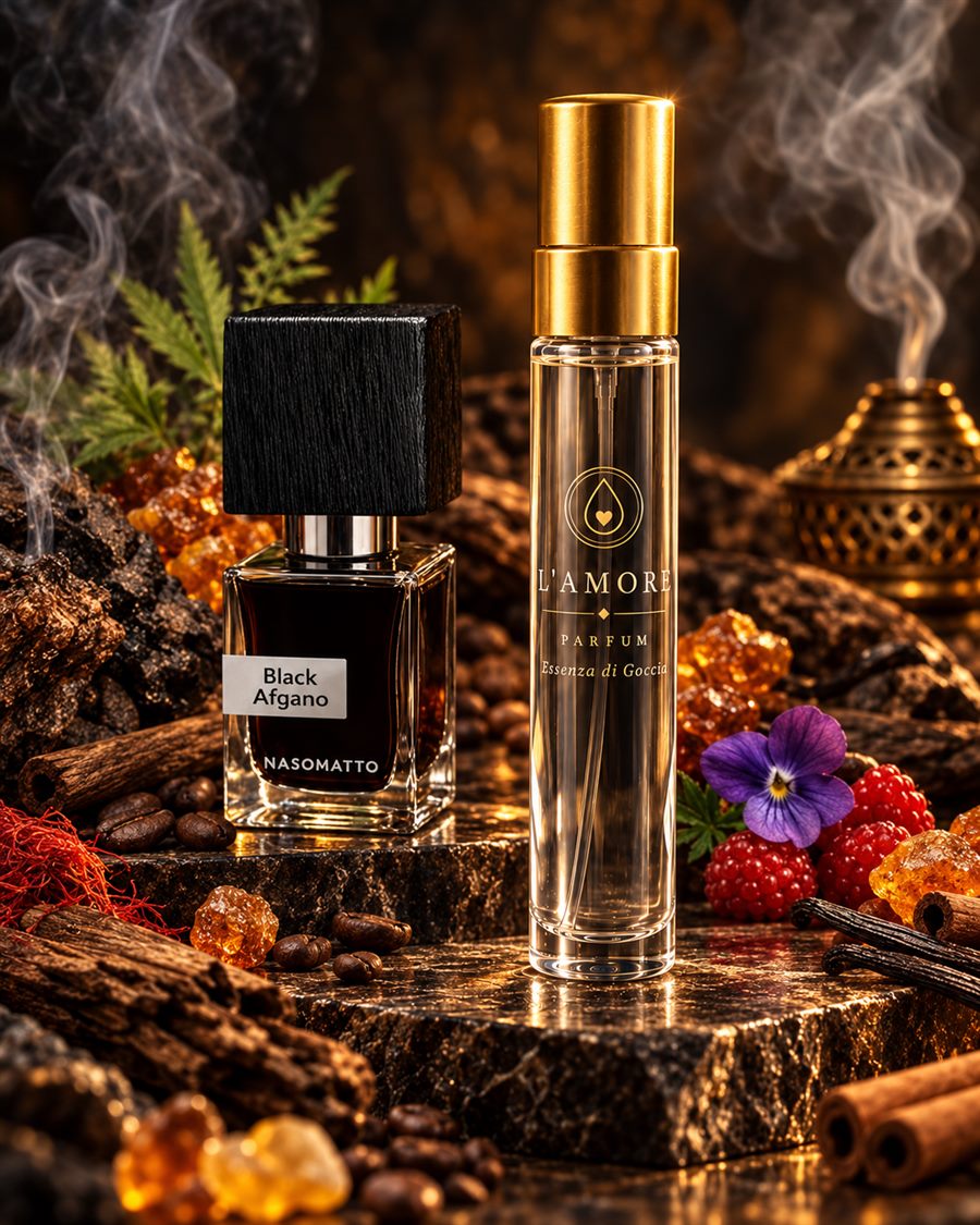 L'AMORE World No. 99, Nasomatto Black Afgano esintisi