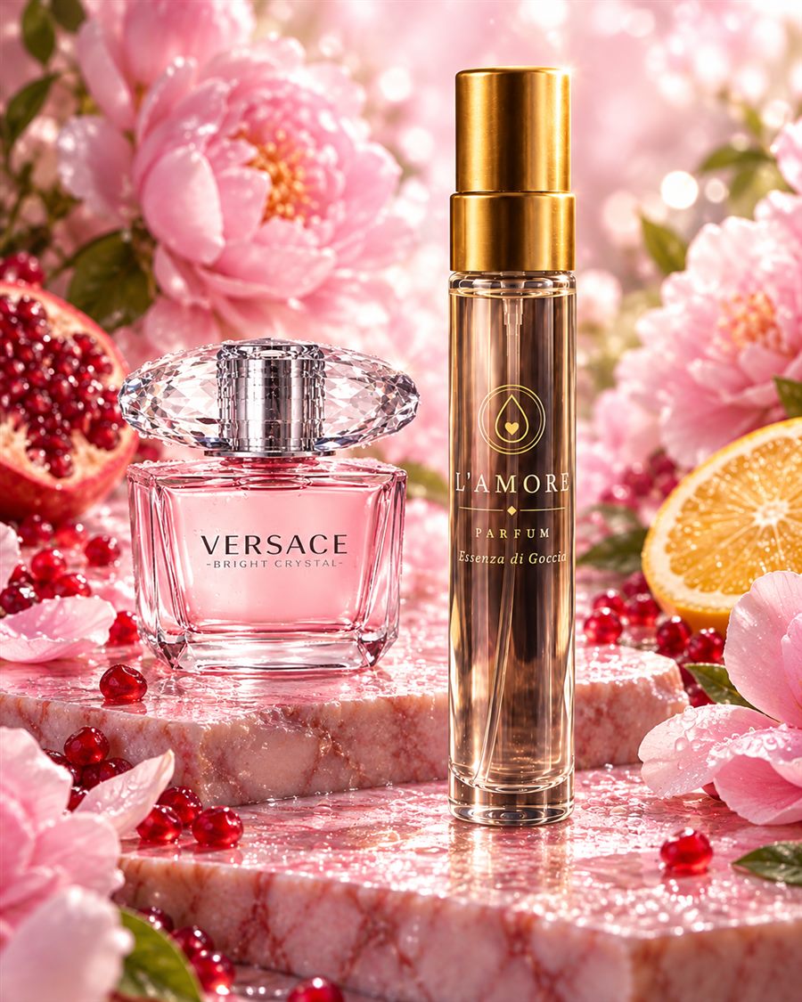 L'AMORE World No. 52, Versace Bright Crystal esintisi
