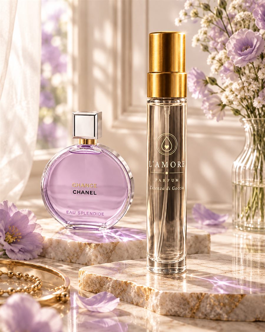 L'AMORE World No. 24, Chanel Chance Eau Splendide esintisi