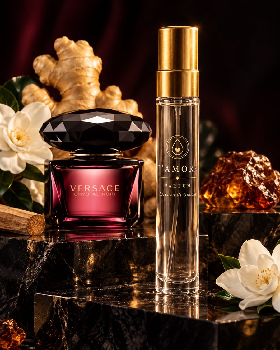 L'AMORE World No. 06, Versace Crystal Noir esintisi
