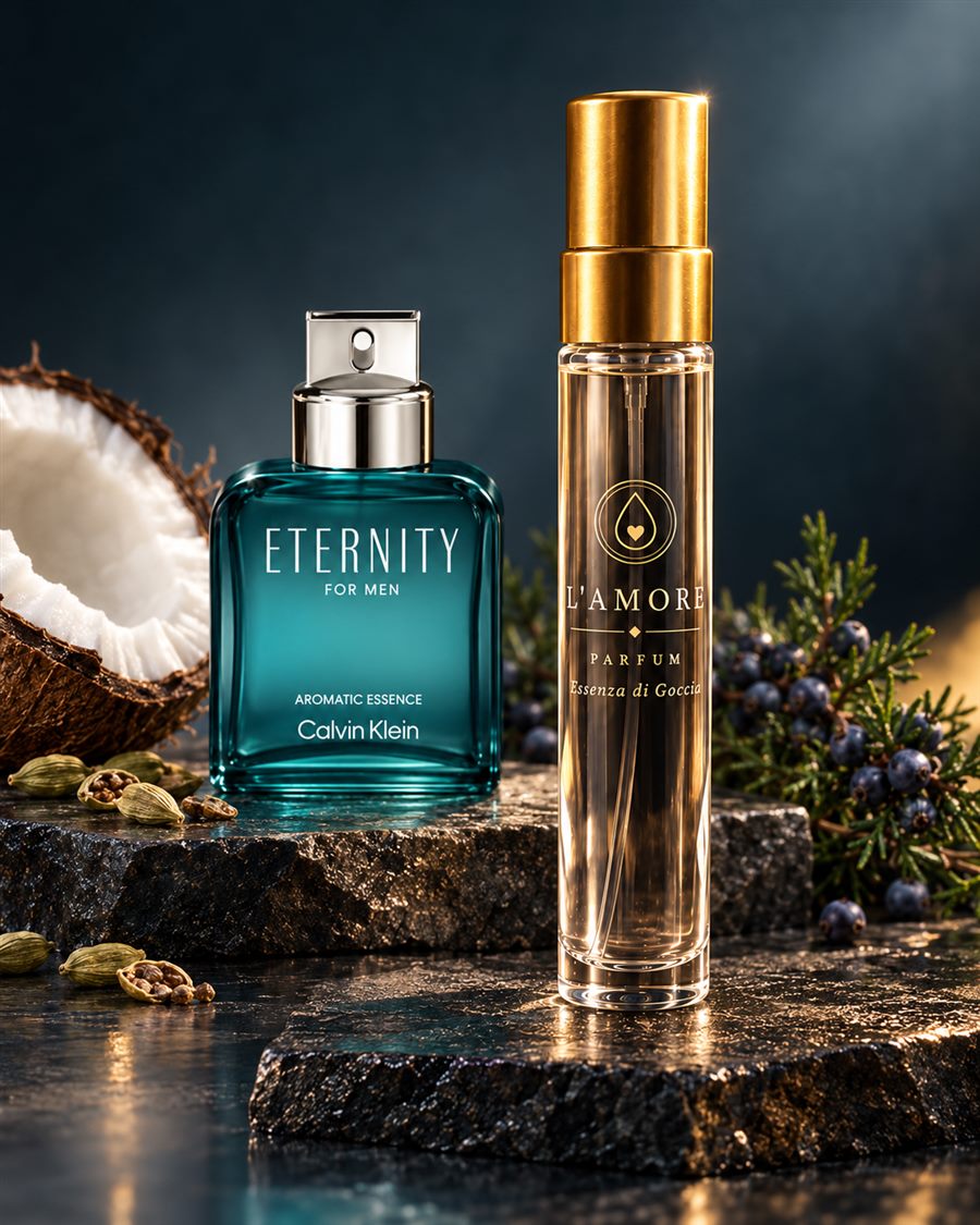 L'AMORE World No. 87, Calvin Klein Eternity Aromatic Essence for Men esintisi