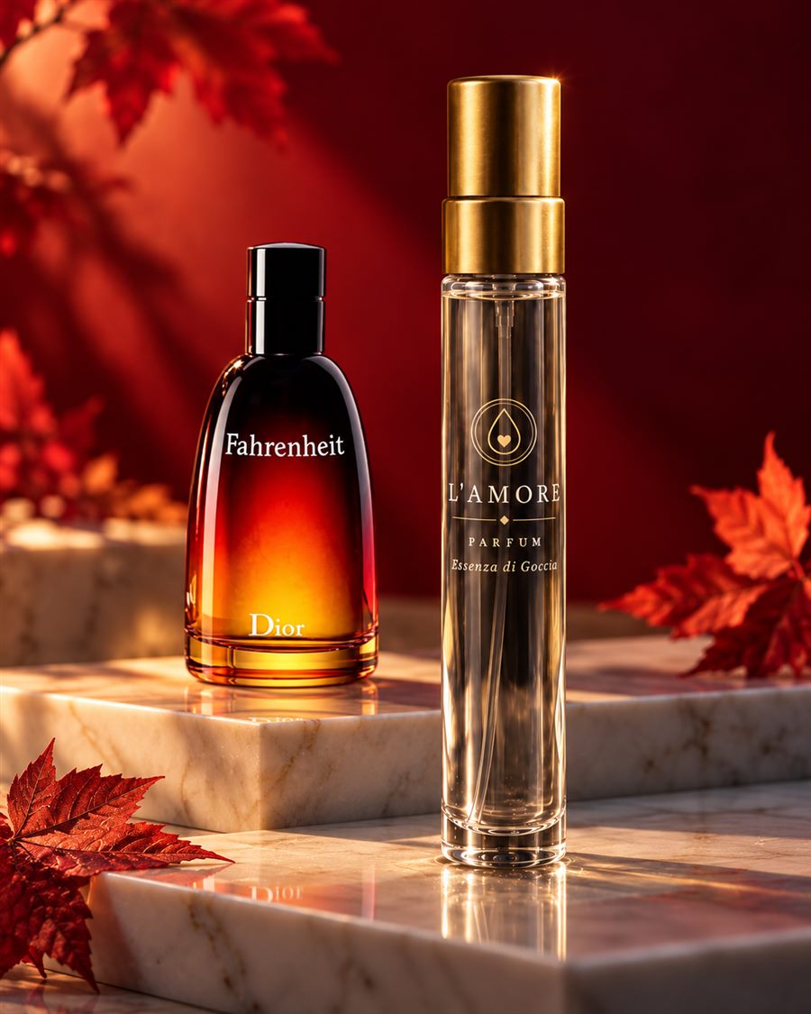 L'AMORE World No. 13, Dior Fahrenheit esintisi