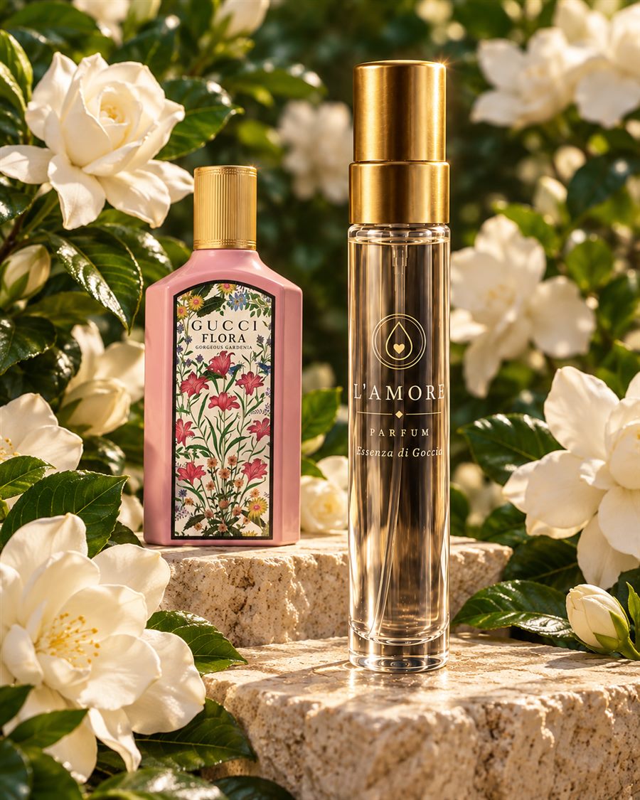 L'AMORE World No. 53, Gucci Flora Gorgeous Gardenia esintisi