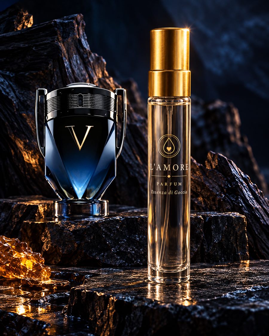 L'AMORE World No. 15, Rabanne Invictus Victory Elixir esintisi