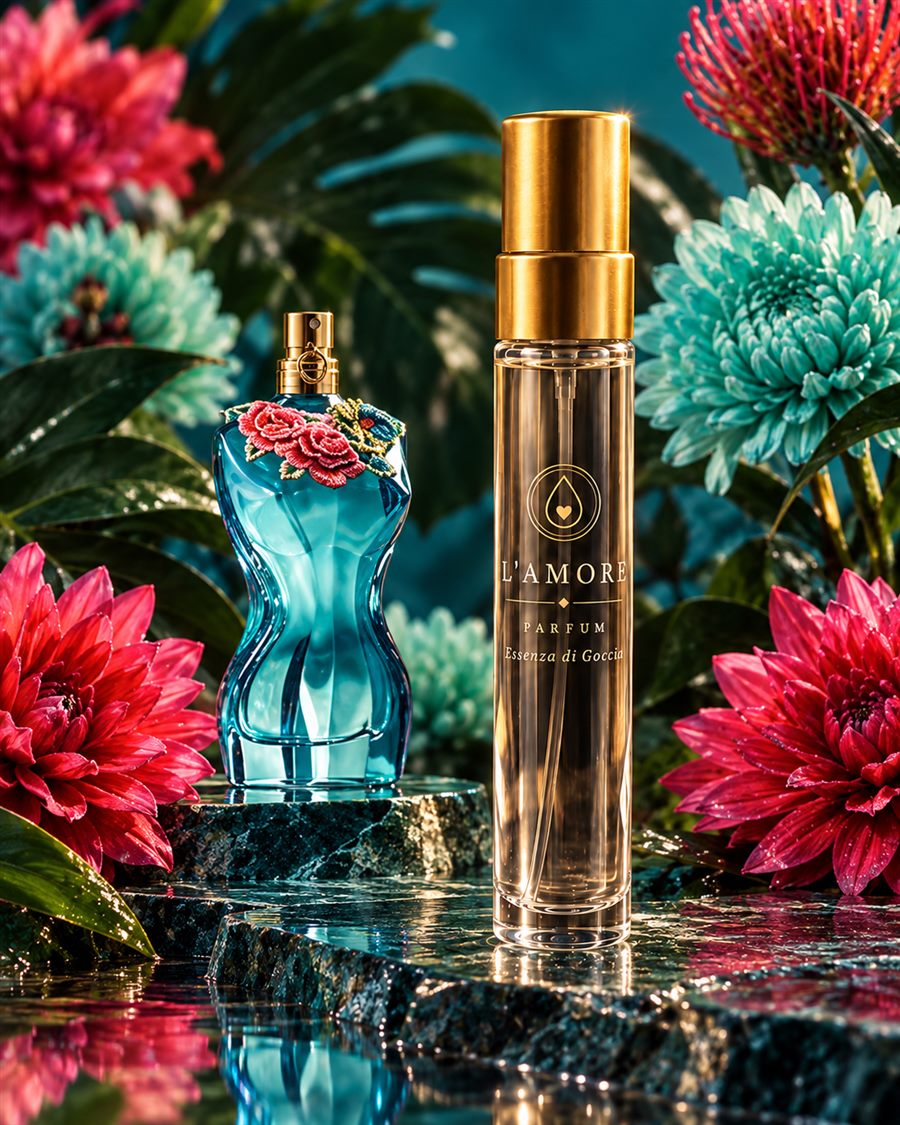 L'AMORE World No. 129, Jean Paul Gaultier La Belle Paradise Garden esintisi