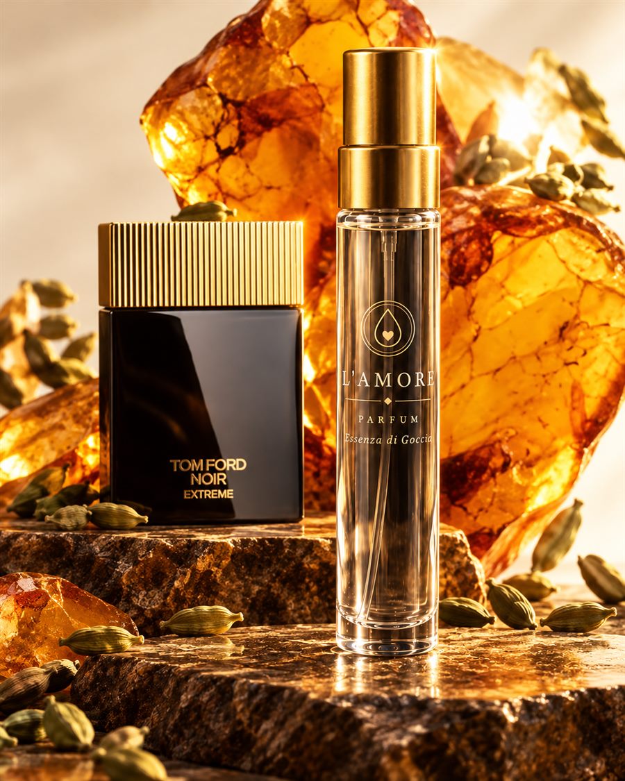 L'AMORE World No. 117, Tom Ford Noir Extreme esintisi