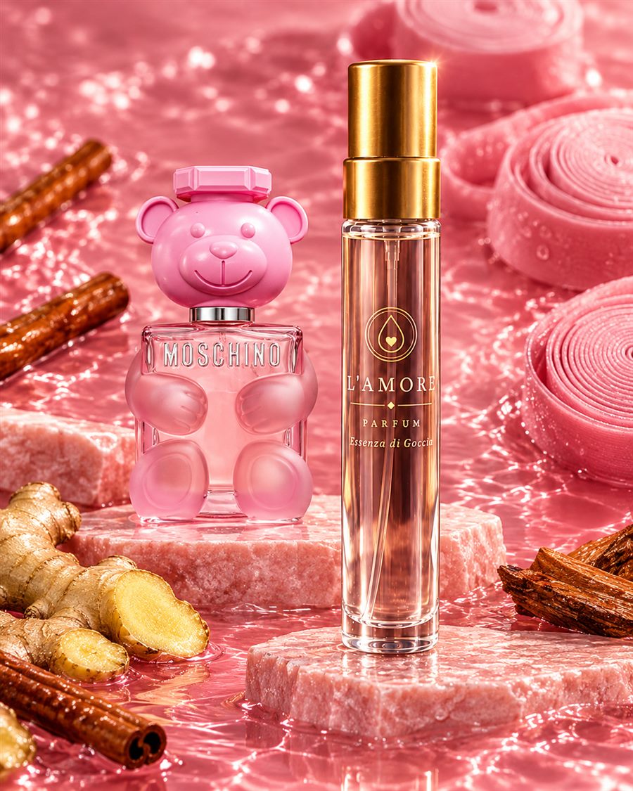 L'AMORE World No. 40, Moschino Toy 2 Bubble Gum esintisi